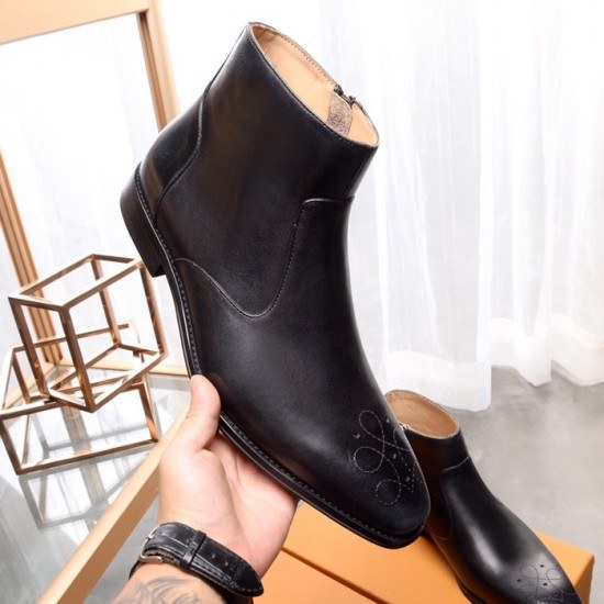 Ferragamo 2020 Mens Leather Boots