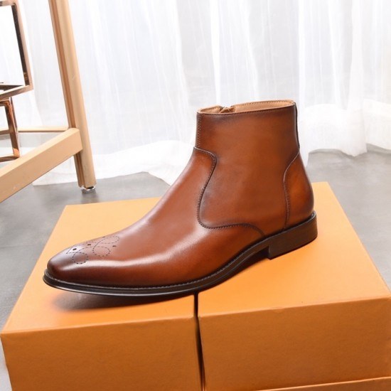 Ferragamo 2020 Mens Leather Boots