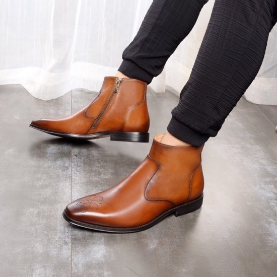 Ferragamo 2020 Mens Leather Boots