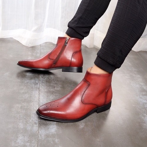 Ferragamo 2020 Mens Leather Boots