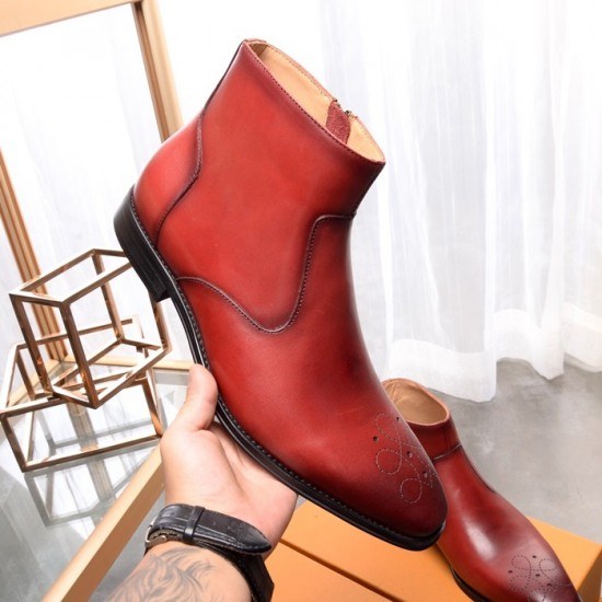 Ferragamo 2020 Mens Leather Boots