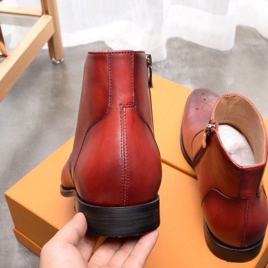 Ferragamo 2020 Mens Leather Boots