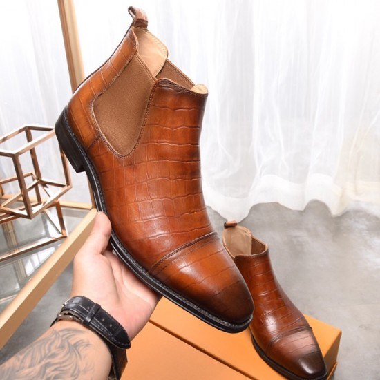 Ferragamo 2020 Mens Leather Boots