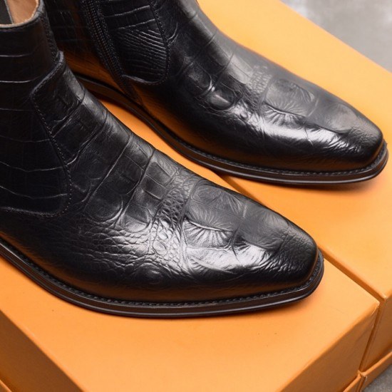 Ferragamo 2020 Mens Leather Boots