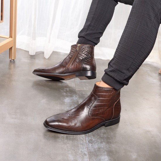 Ferragamo 2020 Mens Leather Boots