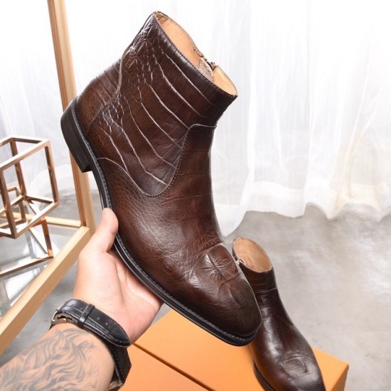 Ferragamo 2020 Mens Leather Boots