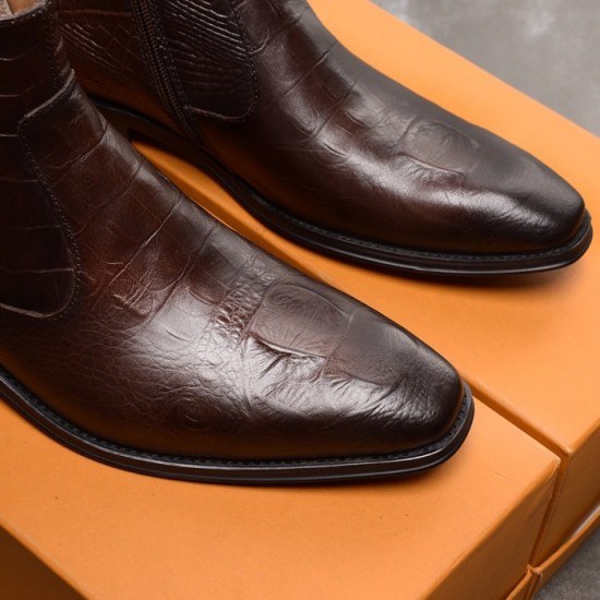 Ferragamo 2020 Mens Leather Boots