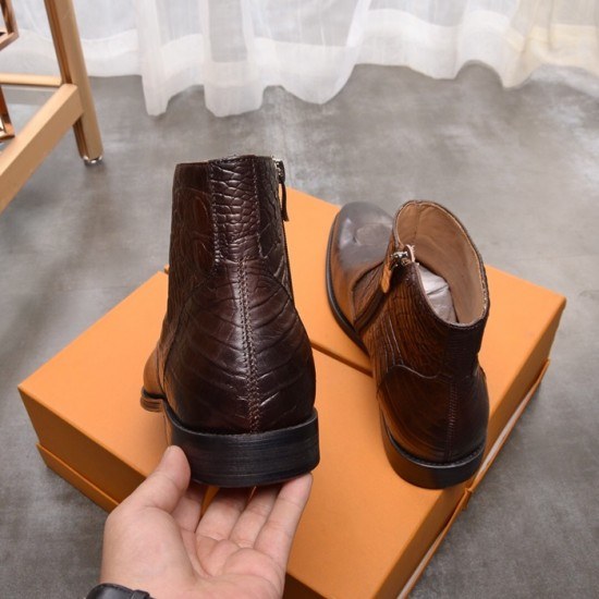 Ferragamo 2020 Mens Leather Boots