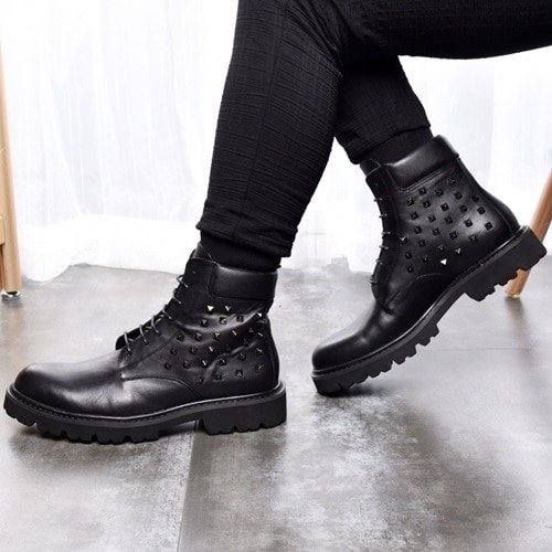 Valentino 2020 Mens Leather Boots Sneakers