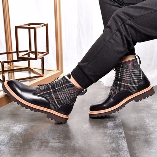 Burberry 2020 Mens Leather Boots Sneakers