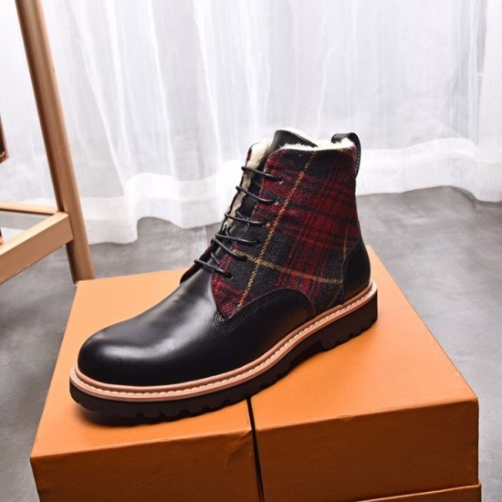 Burberry 2020 Mens Leather Boots Sneakers