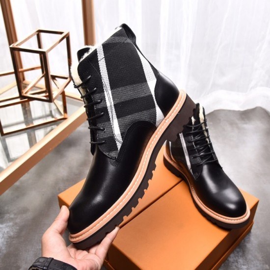 Burberry 2020 Mens Leather Boots Sneakers