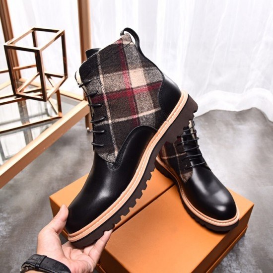 Burberry 2020 Mens Leather Boots Sneakers