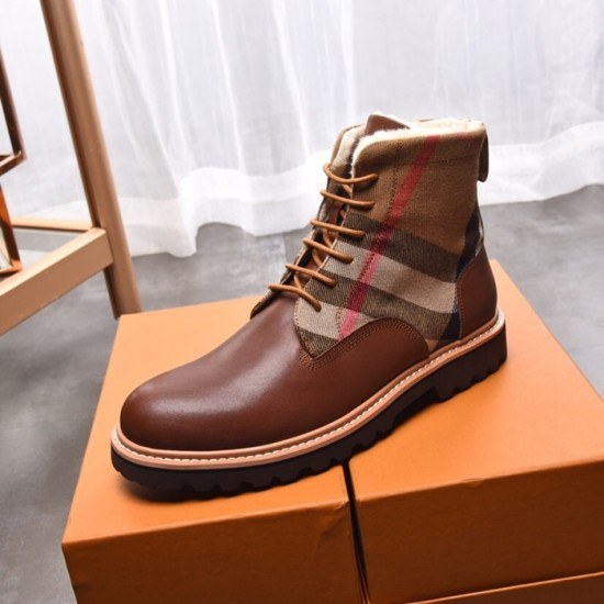 Burberry 2020 Mens Leather Boots Sneakers