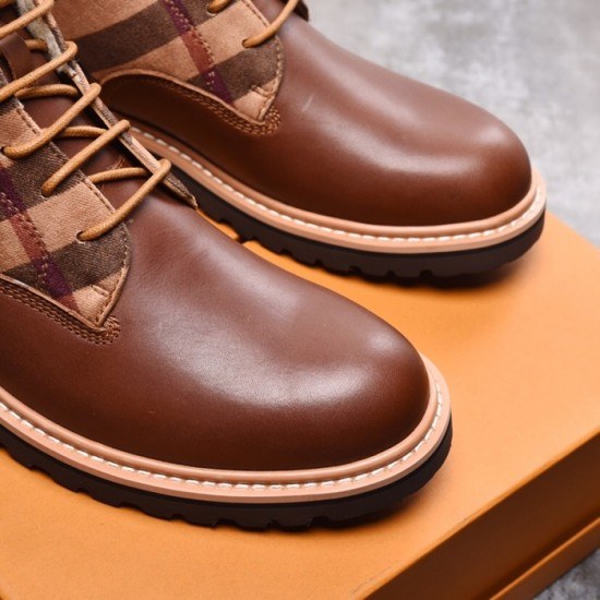 Burberry 2020 Mens Leather Boots Sneakers