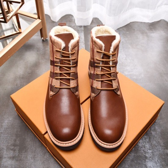 Burberry 2020 Mens Leather Boots Sneakers
