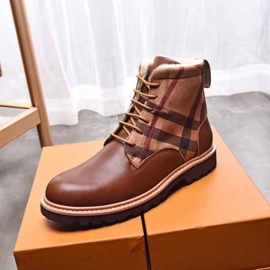 Burberry 2020 Mens Leather Boots Sneakers