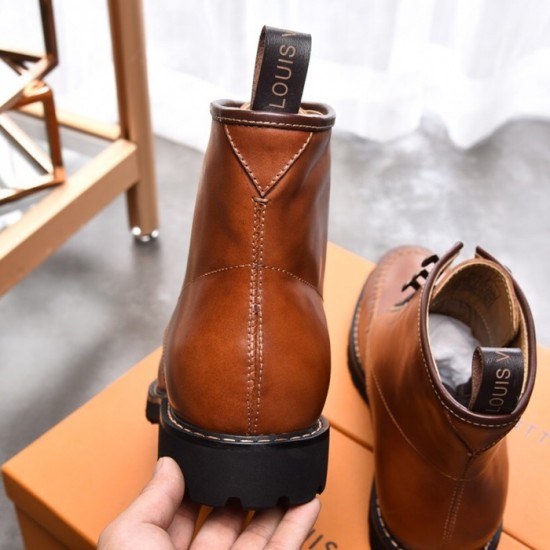 Louis Vuitton 2020 Mens Leather Boots Sneakers
