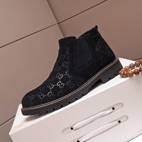 Gucci 2020 Mens Leather Boots