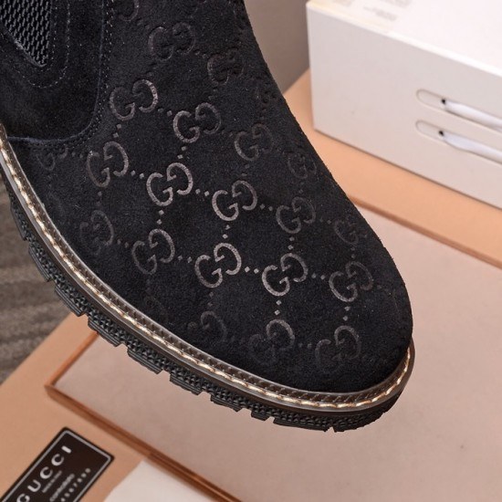 Gucci 2020 Mens Leather Boots