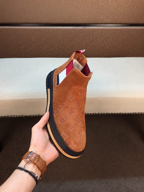 Louis Vuitton 2020 Mens Leather Boots