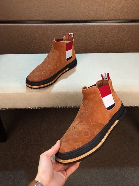 Louis Vuitton 2020 Mens Leather Boots