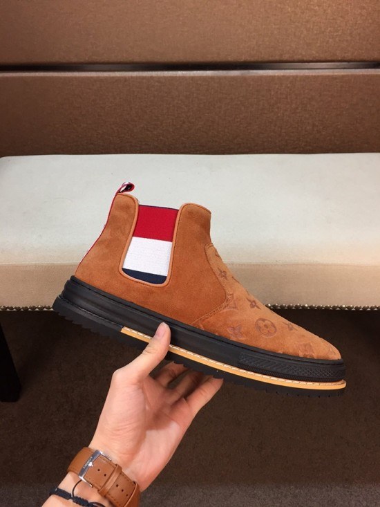Louis Vuitton 2020 Mens Leather Boots