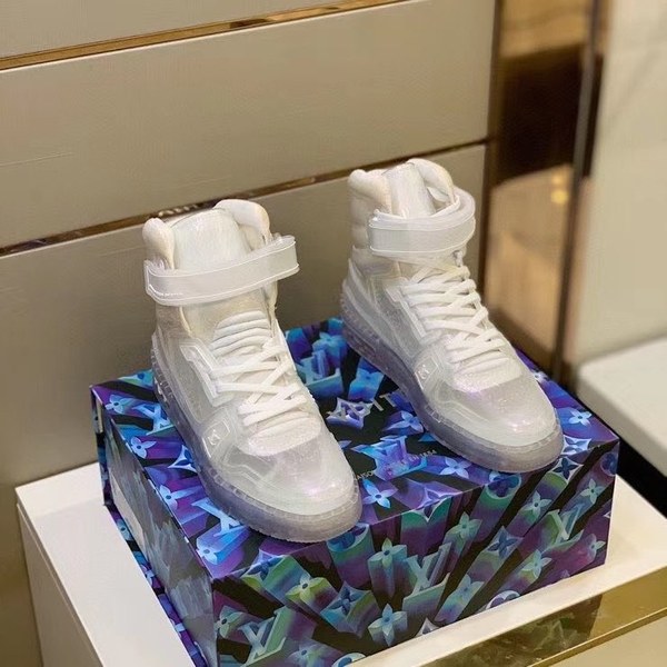 루이비통 2020 LV 트레이너 하이탑슈즈 pvc