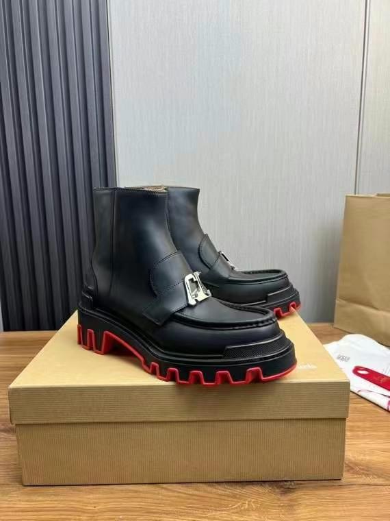 루부탱 2025 CL로고 와펜 페니 부츠 신발