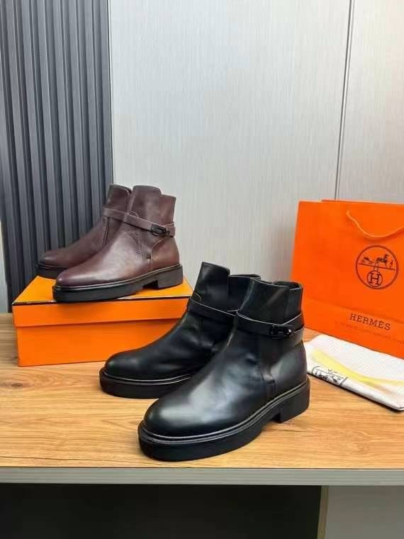 에르메스 2024 JEFF 앵클 부츠 신발