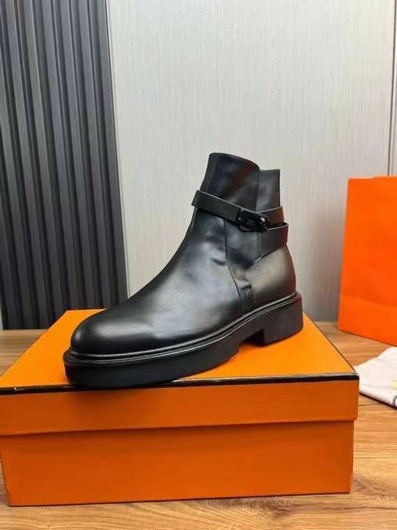 에르메스 2024 JEFF 앵클 부츠 신발