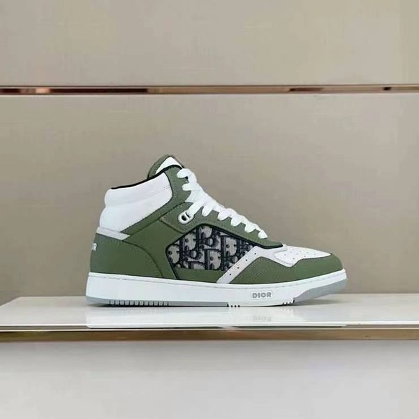 디올 2024 B27 크림올리브컬러 하이탑 스니커즈 신발 슈즈 운동화