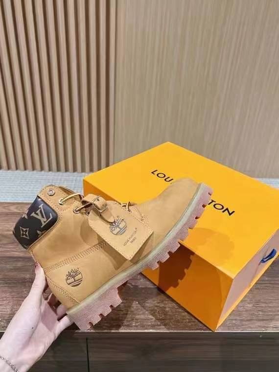 루이비통 2024 팀버랜드 콜라보 워커 부츠 신발