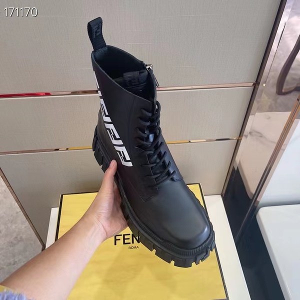 펜디 2021 FF 스트라이프 청키솔 부츠