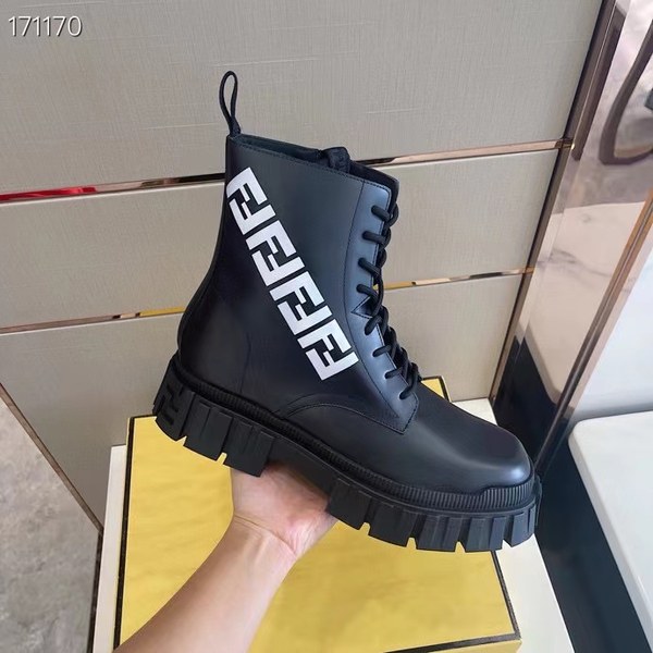 펜디 2021 FF 스트라이프 청키솔 부츠