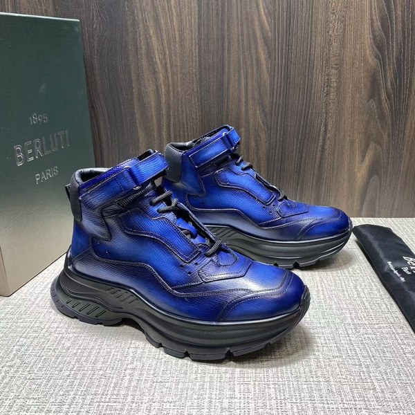 벨루티 2021 그래비티 하이탑 스니커즈