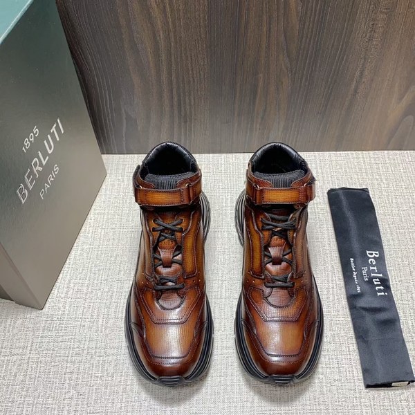 벨루티 2021 그래비티 하이탑 스니커즈