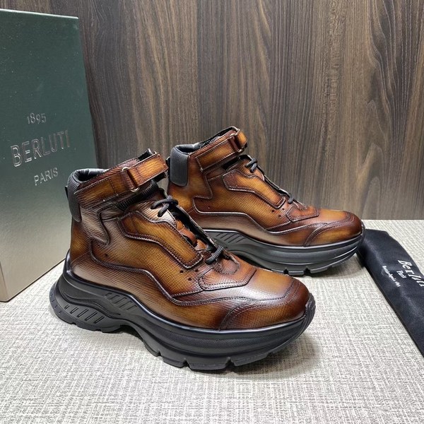 벨루티 2021 그래비티 하이탑 스니커즈