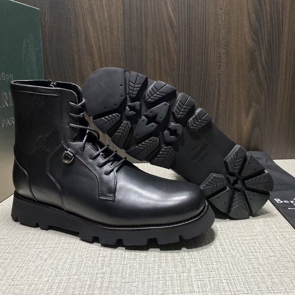 벨루티 2021 후크 아가일 패턴 엠보 트위스트 부츠