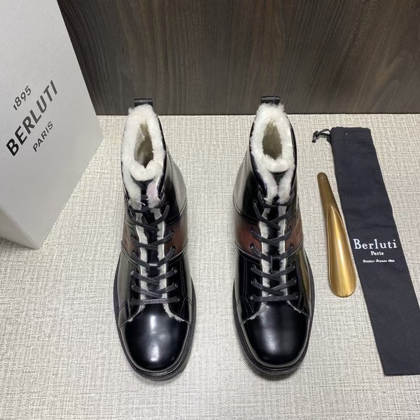 벨루티 2021 bruncino 퍼 부츠