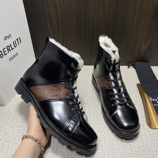 벨루티 2021 bruncino 퍼 부츠