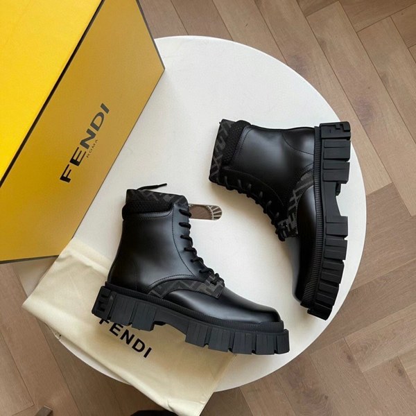 펜디 2021 포스 FF솔 지퍼 부츠
