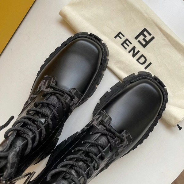 펜디 2021 포스 FF솔 지퍼 부츠