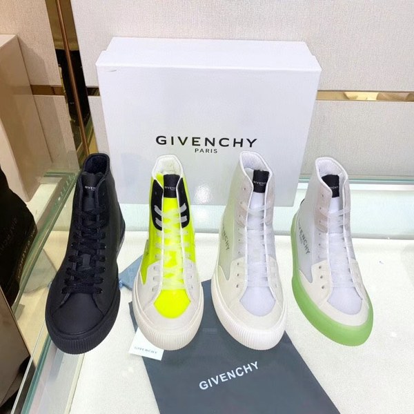 지방시 2021 글로우 테니스 하이탑 스니커즈