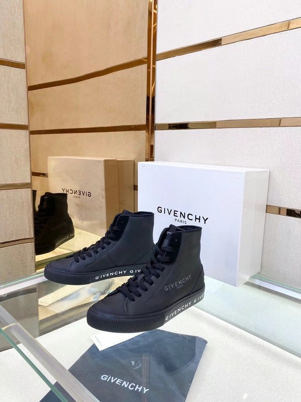 지방시 2021 글로우 테니스 하이탑 스니커즈