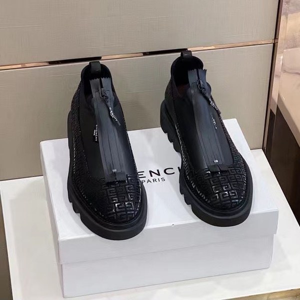 지방시 2021 로고 지퍼 컴뱃 부츠