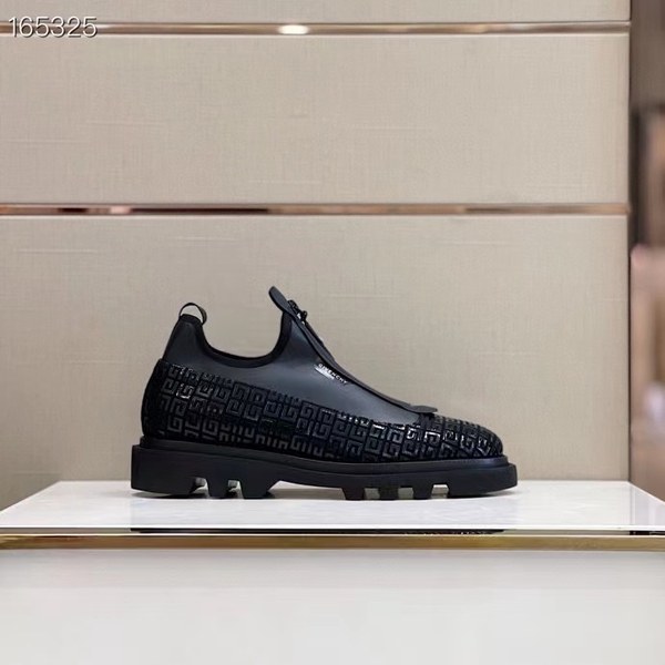 지방시 2021 로고 지퍼 컴뱃 부츠