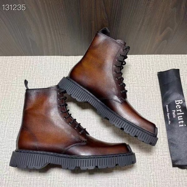 벨루티 2021 캠든 레더 부츠