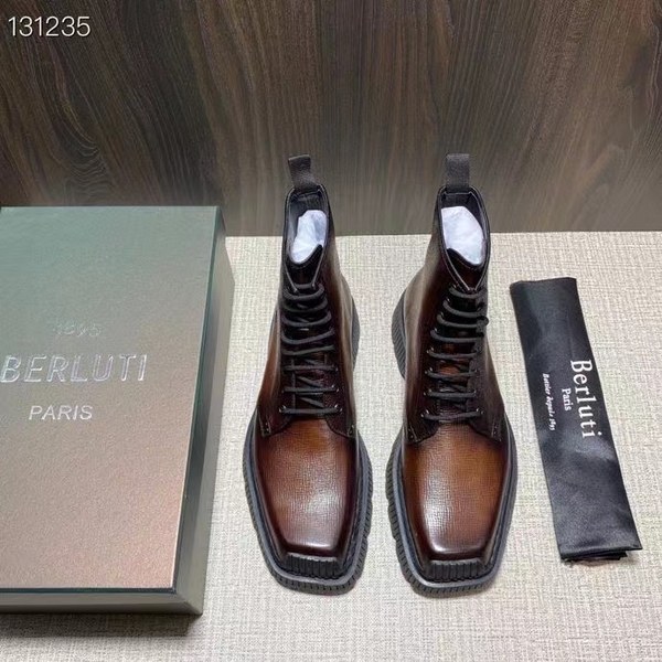 벨루티 2021 캠든 레더 부츠