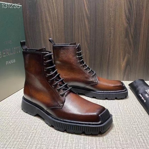벨루티 2021 캠든 레더 부츠
